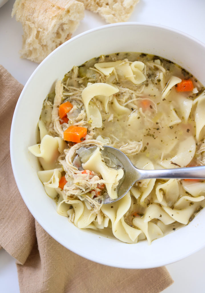 Comfy Chicken Soup - Healthy Mama Kris