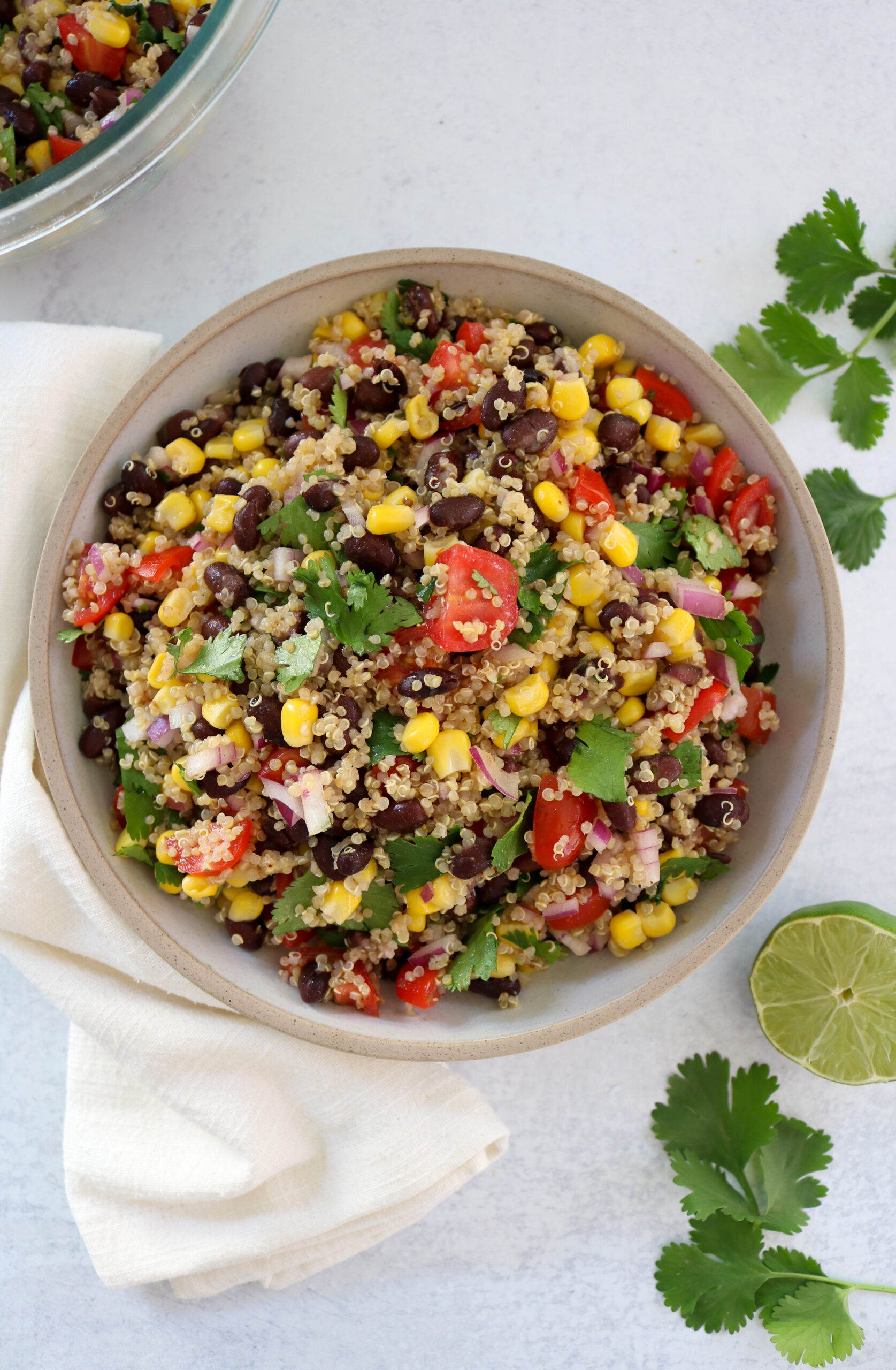 Black Bean, Corn and Quinoa Salad - Healthy Mama Kris