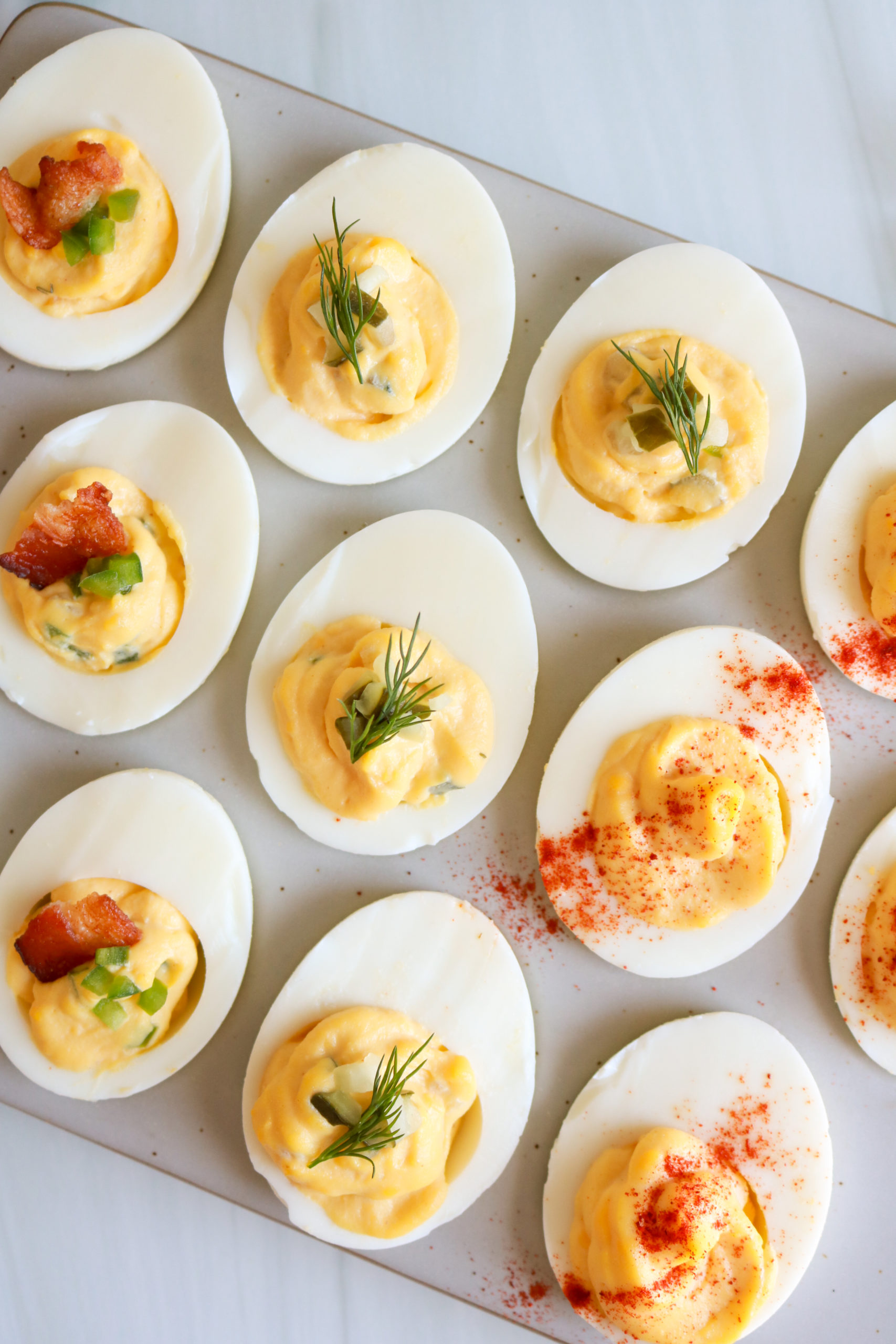 Deviled Eggs: Three Ways - Healthy Mama Kris