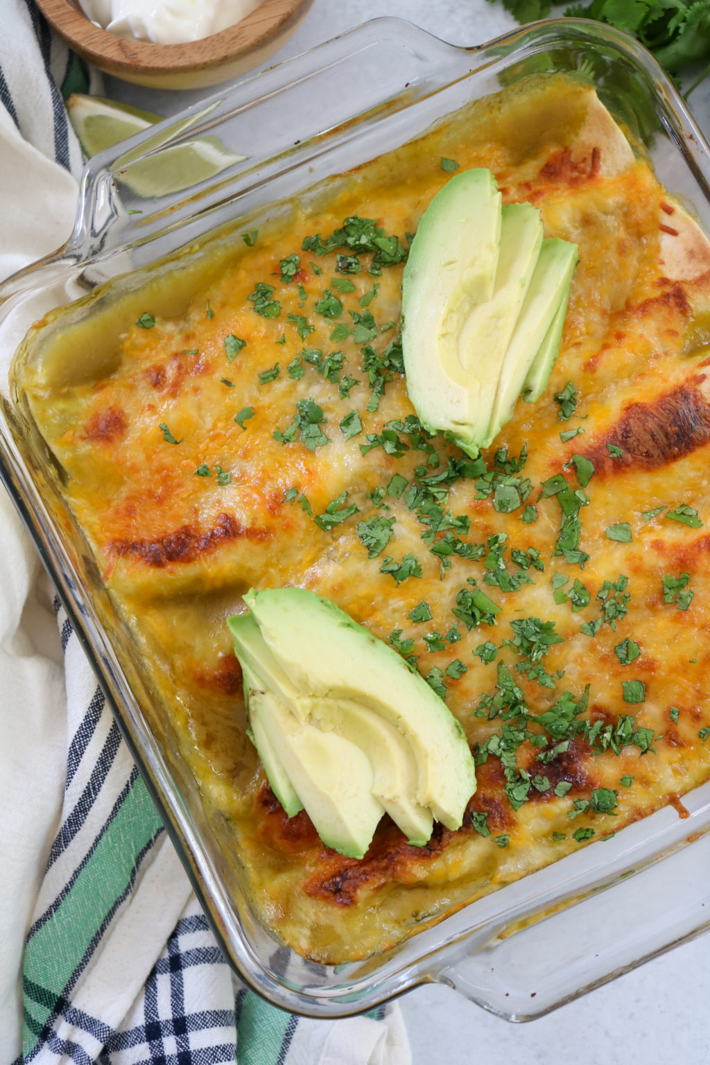 Easy Weeknight Green Chile Enchiladas Healthy Mama Kris   IMG 7565 1024x1536 