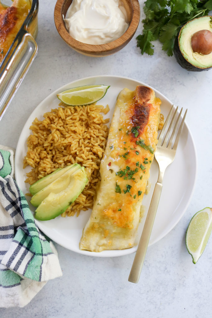 Easy Weeknight Green Chile Enchiladas Healthy Mama Kris   IMG 7596 4 683x1024 