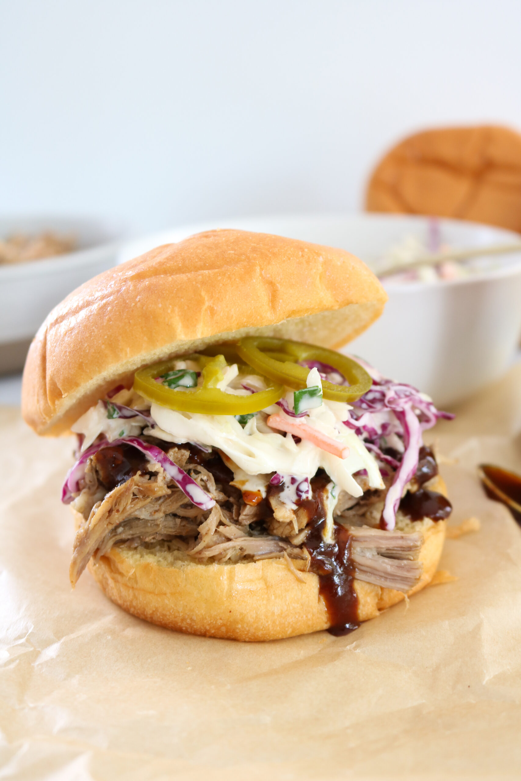 The Best Slow Cooker Pulled Pork - Healthy Mama Kris