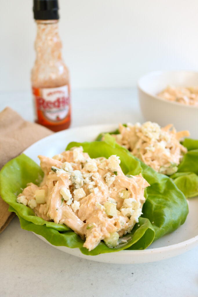 Meal Prep Buffalo Chicken Salad - Healthy Mama Kris